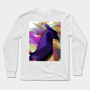 the crow in mind Long Sleeve T-Shirt